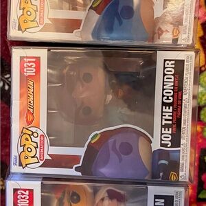 Funko Pop Joe the Condor Figure with Purple and Black